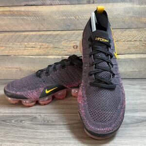 Nike Air VaporMax Flyknit 2 Sneaker Size 12 Gridiron Laser Orange 942842-008